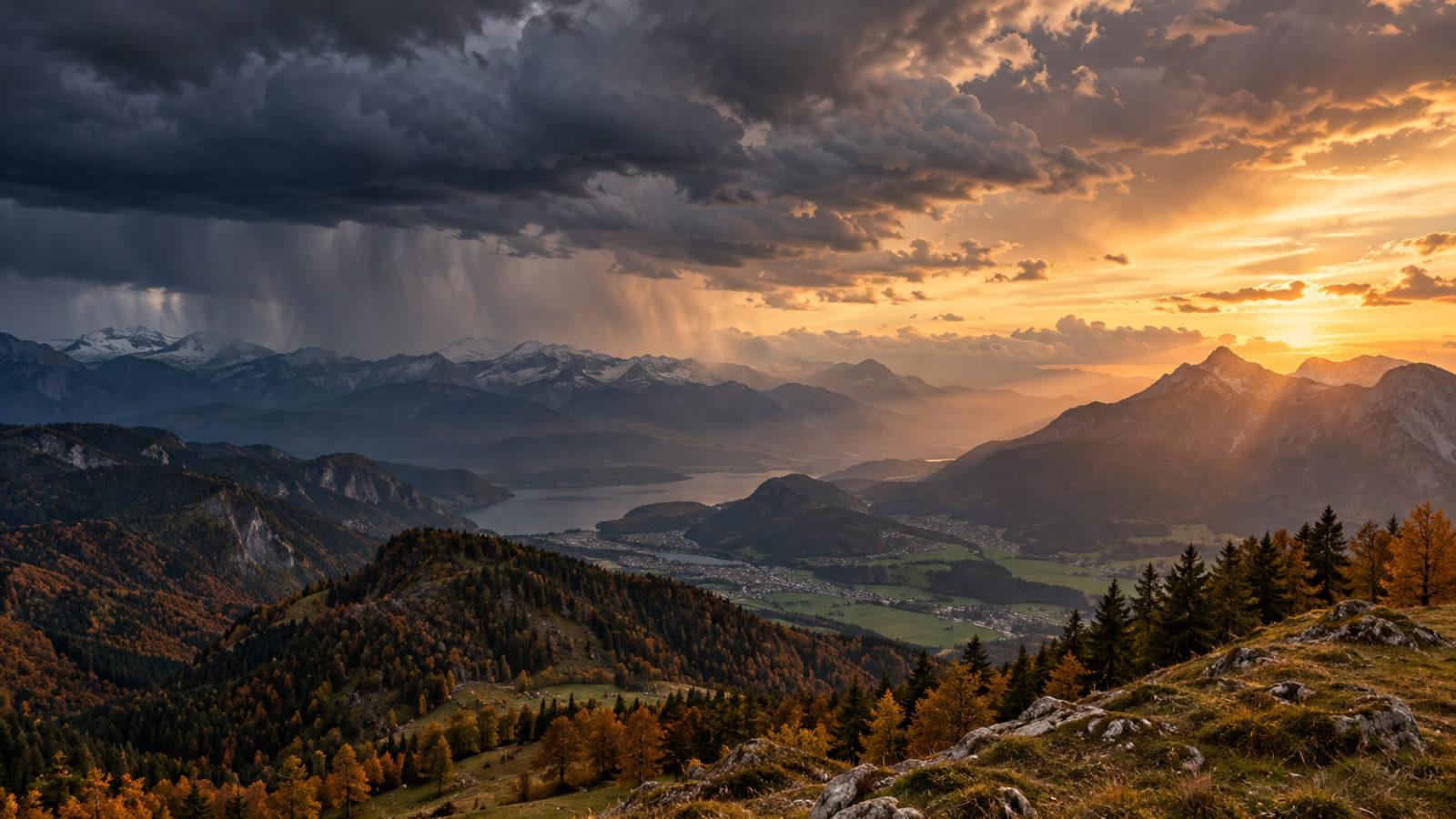 Österreich-Abendupdate: Wetterfront im Anmarsch – wo wird die Nacht nass? 🌧️🇦🇹