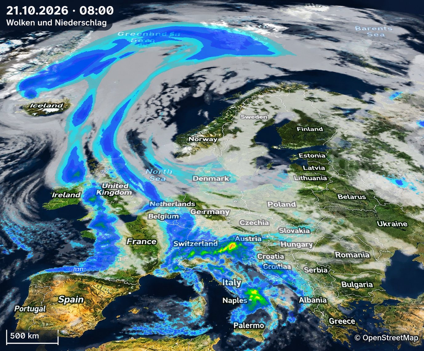 Alpen vor Wetterwende: Föhn, Starkregen und stürmische Tage?