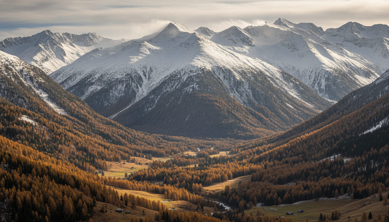 Zwischen Sonnenfenstern und neuen Schauern: Dein Alpenwetter vom 22. bis 25. Oktober