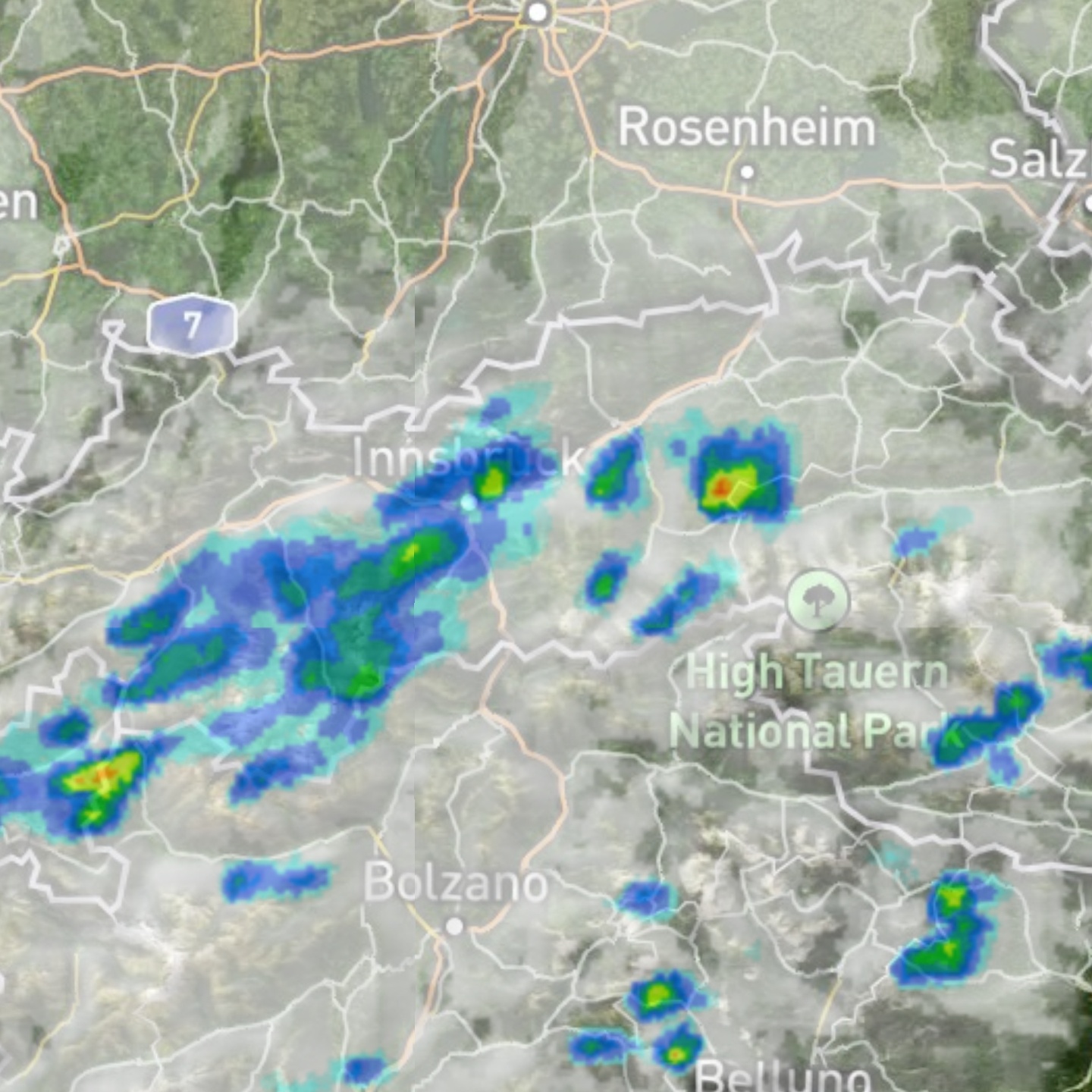 Wetter Tirol heute – Montag, 8. Juni 2026