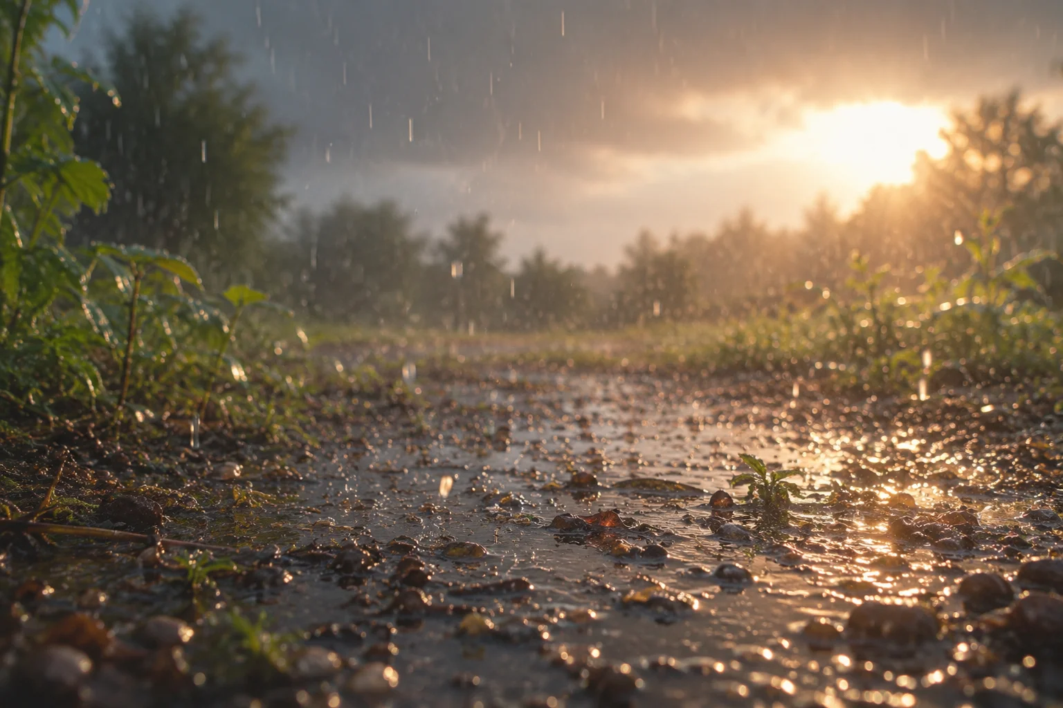 Petrichor: Warum Regen nach Trockenheit so besonders riecht
