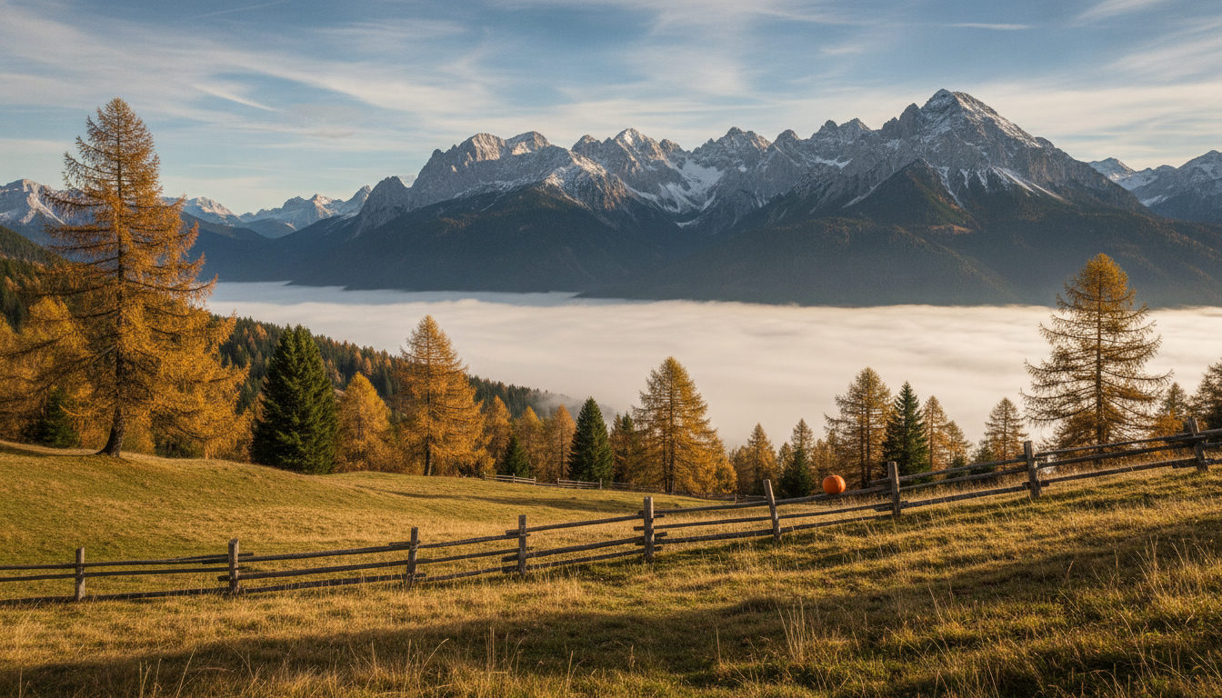 Sonne oder Hochnebel? Dein Alpenwetter bis Halloween und Allerheiligen