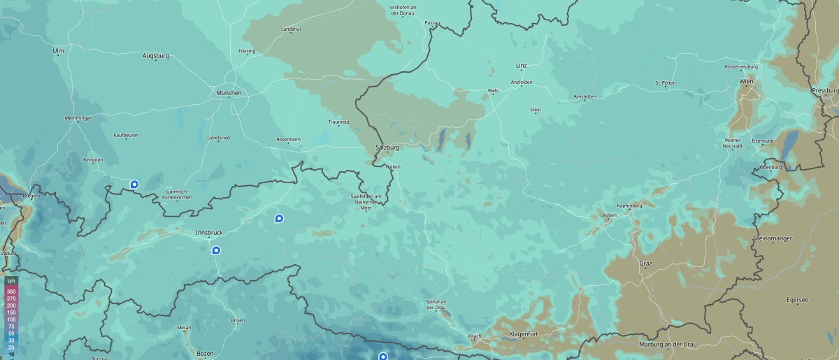 Italientief bringt verbreitet Schnee, winterliche 36 Stunden für Österreich!
