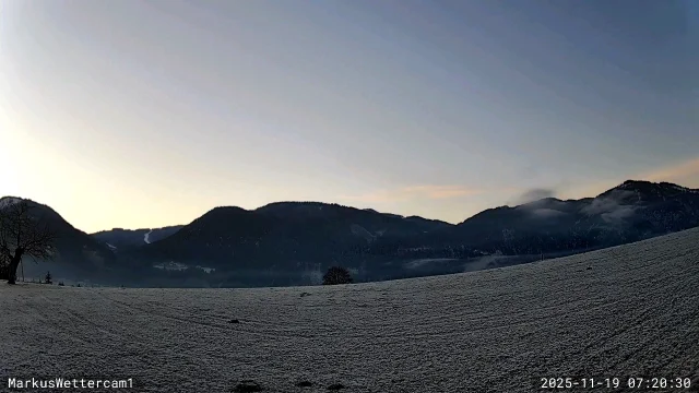 „Frost am Morgen, Flockentanz am Morgen danach, der Winter wärmt sich auf!“