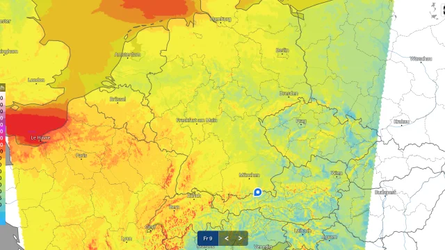 Sturm-Update für Freitag, 9. Jänner 2026