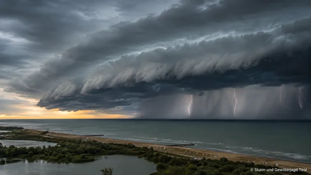 Unwetter obere Adria: Heute drohen heftige Gewitter!