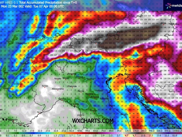 Update: Spannende Wetterlage und möglicher kräftiger Wintereinbruch in den Alpen!