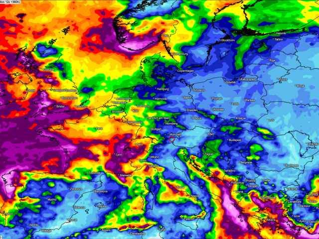 Dezember im Überdruck: Europa steht vor einer ungewöhnlich nassen Phase
