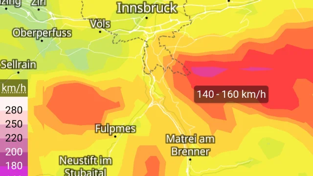 Föhnorkan morgen am Patscherkofel🌬⚠️
