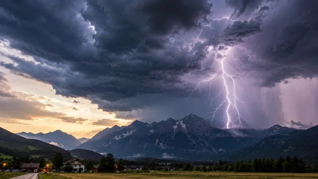 Tirol: Hitze bis 36°C – nachmittags Gewittergefahr