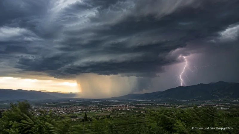 Norditalien: Schwere Unwetterlage am 17. August möglich
