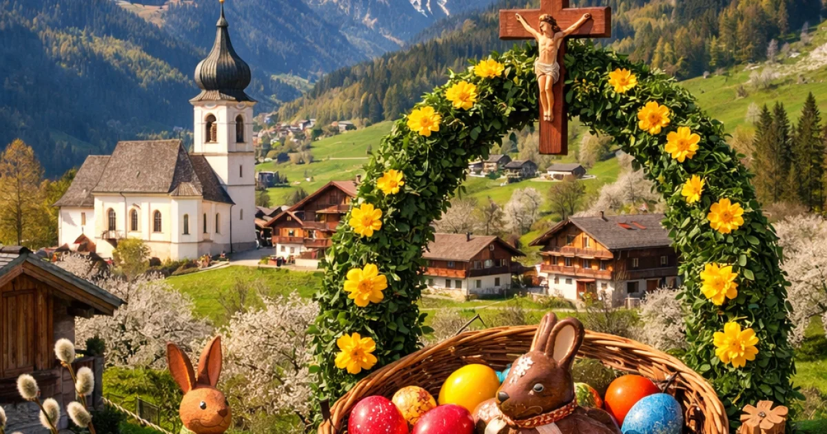 Ostersonntag sehr mild!