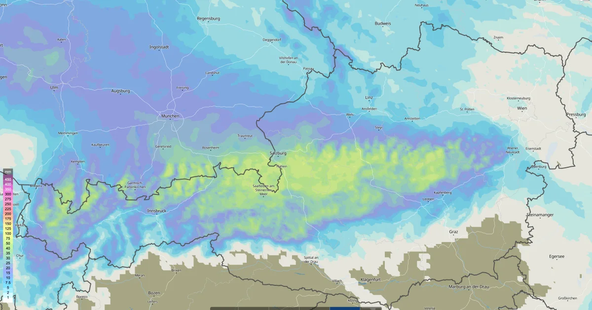 Wetterblog, Update für heute Montag und morgen Dienstag.