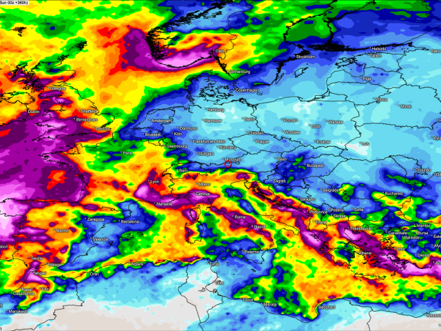 Tiefdruckserie vor den Alpen – bis Mitte Dezember bleibt Mitteleuropa in der „Vorderseite“ gefangen!