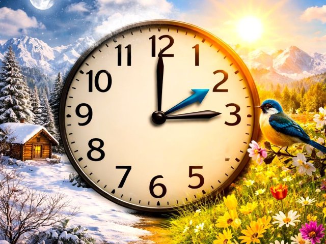 Vom Winterblues zum Frühlingsgefühl, die Zeitumstellung auf Sommerzeit!