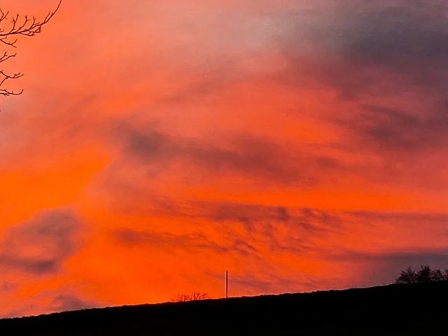 ✨ Wenn der Himmel brennt, ein Abendrot wie gemalt ✨