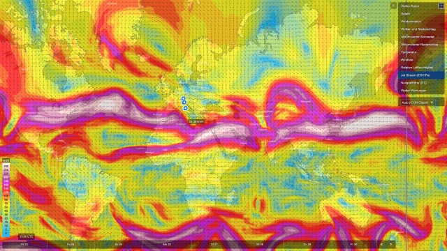 Der Jetstream, das unsichtbare Band, das unser Wetter lenkt!