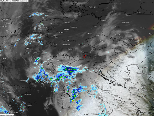 Föhnlage in Tirol: Sturm am Patscherkofel durch Italientief!