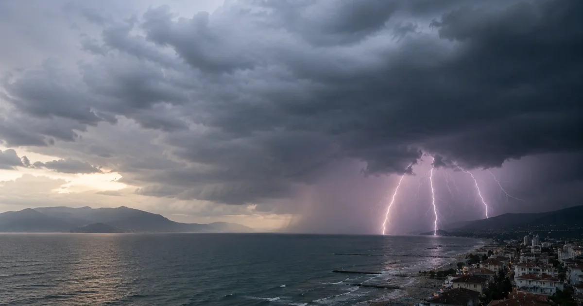 Unwetter Italien:Morgen drohen schwere Gewitter an der Adria