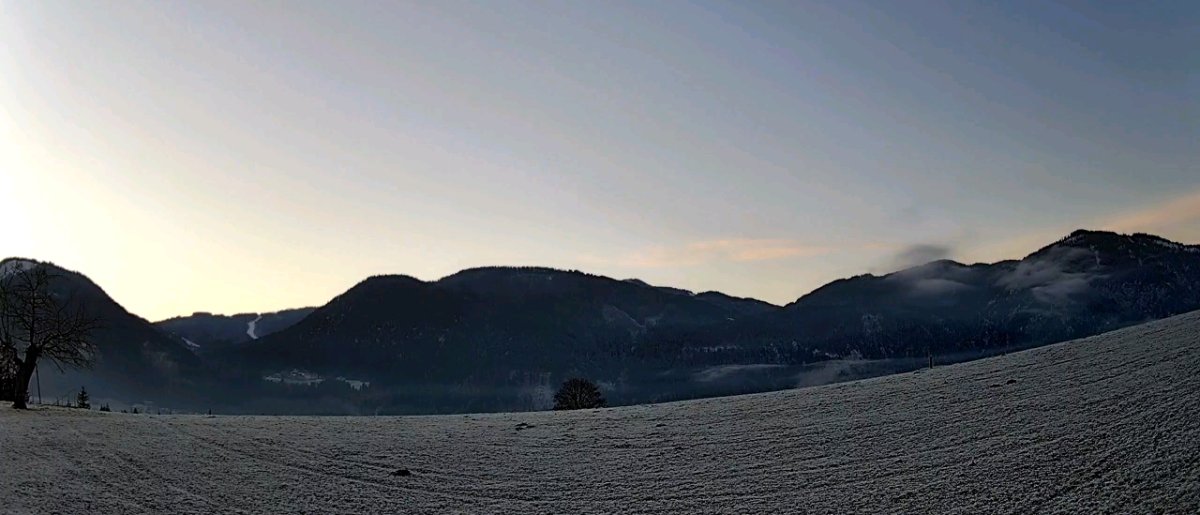 „Frost am Morgen, Flockentanz am Morgen danach, der Winter wärmt sich auf!“