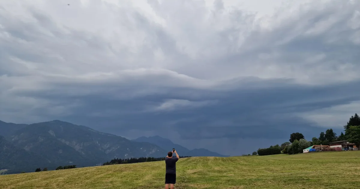 Superzelle über Tirol: Als mein Körper Alarm schlug