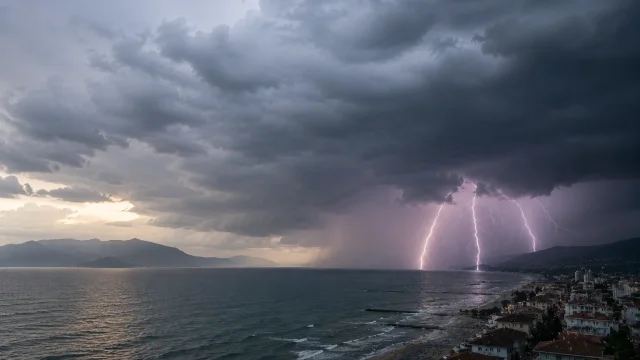 Unwetter Italien:Morgen drohen schwere Gewitter an der Adria