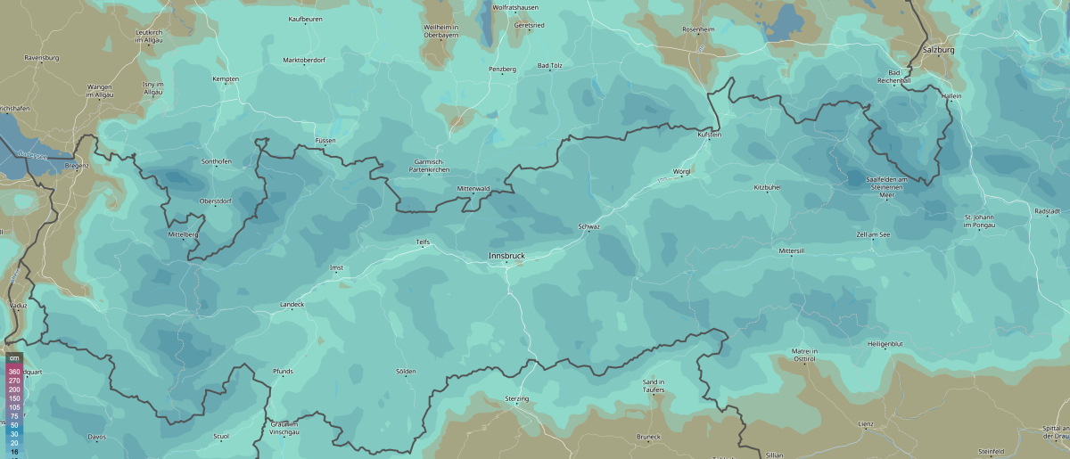 🌬️ Nordwestlage bringt Schnee, Schauer und stürmischen Wind!