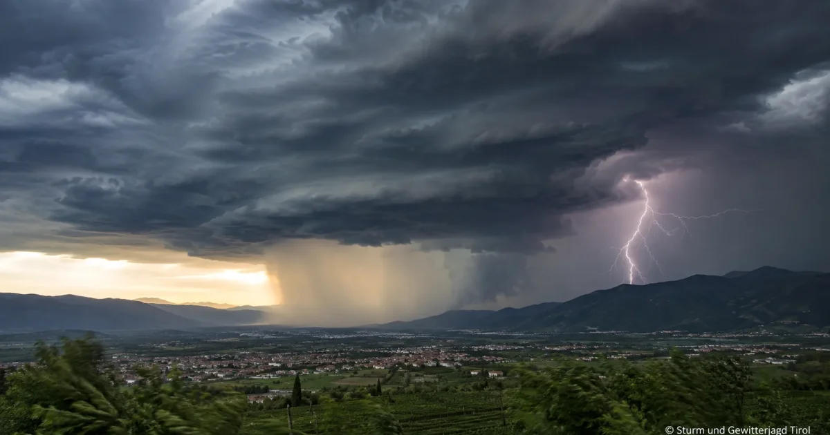 Norditalien: Schwere Unwetterlage am 17. August möglich