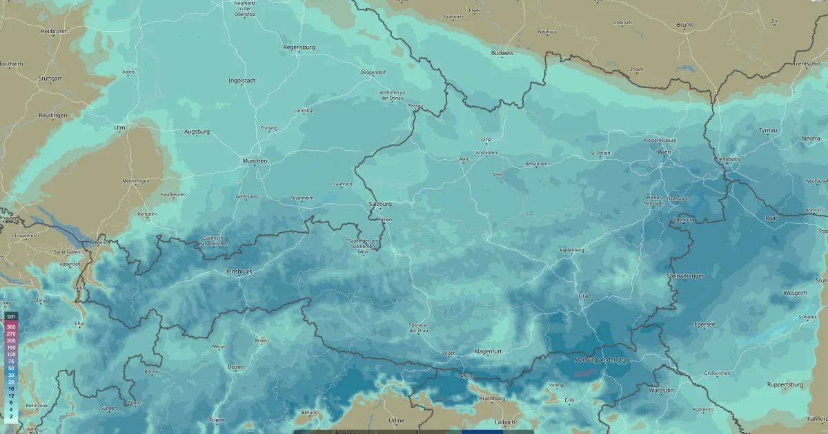 ❄️ Italientief bringt kräftigen Schneefall bis in tiefe Lagen!
