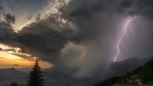Tirol: Bis 37 °C, danach schwere Hitzegewitter!
