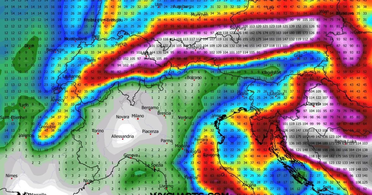Wetterlage: Polarluft bringt unbeständiges und teils winterliches Wetter!