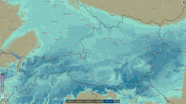 ❄️ Italientief bringt kräftigen Schneefall bis in tiefe Lagen!