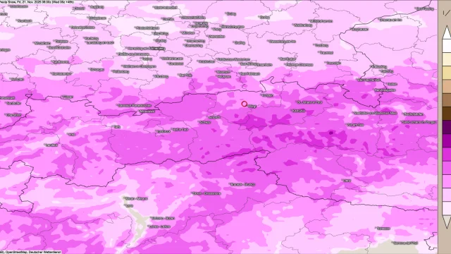 Schneefans aufgepasst, das nächste Schneepaket für den Alpenraum ist unterwegs!