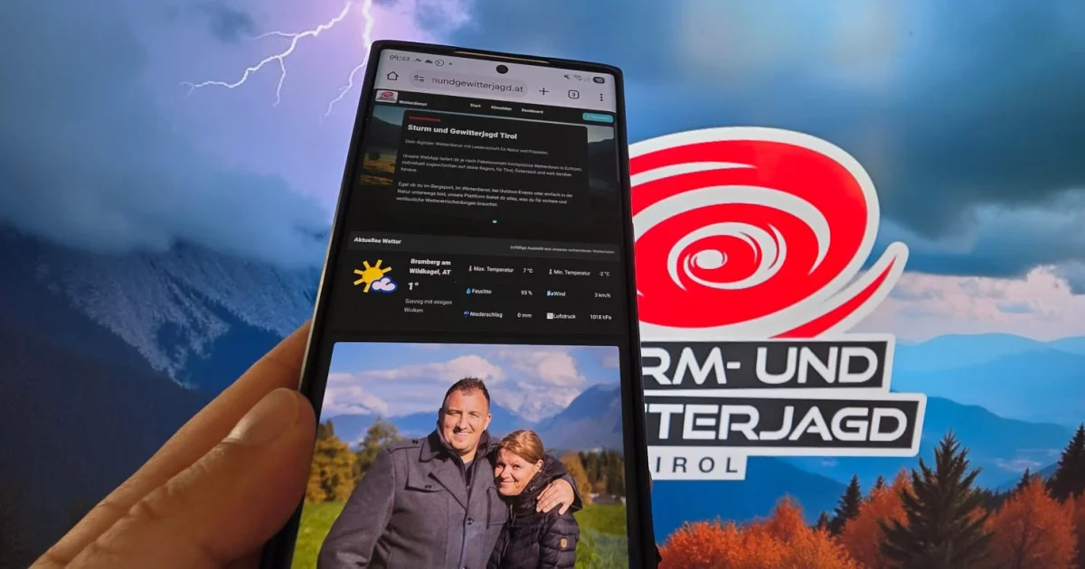 Wir sind online, die neue WetterWebApp ist da!