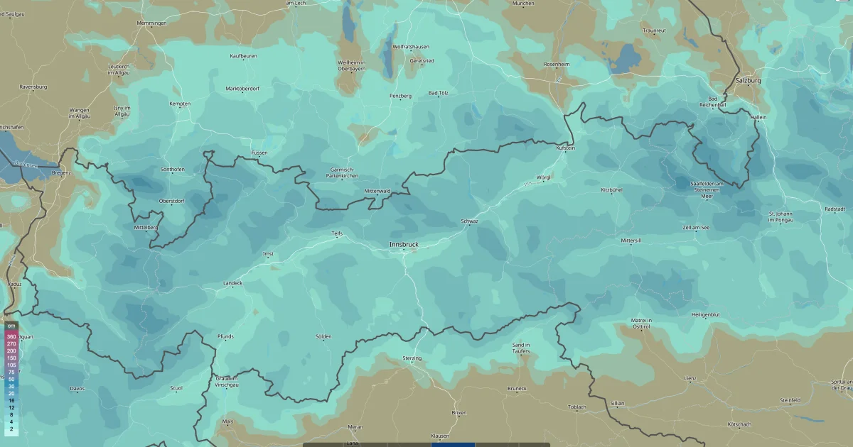 🌬️ Nordwestlage bringt Schnee, Schauer und stürmischen Wind!