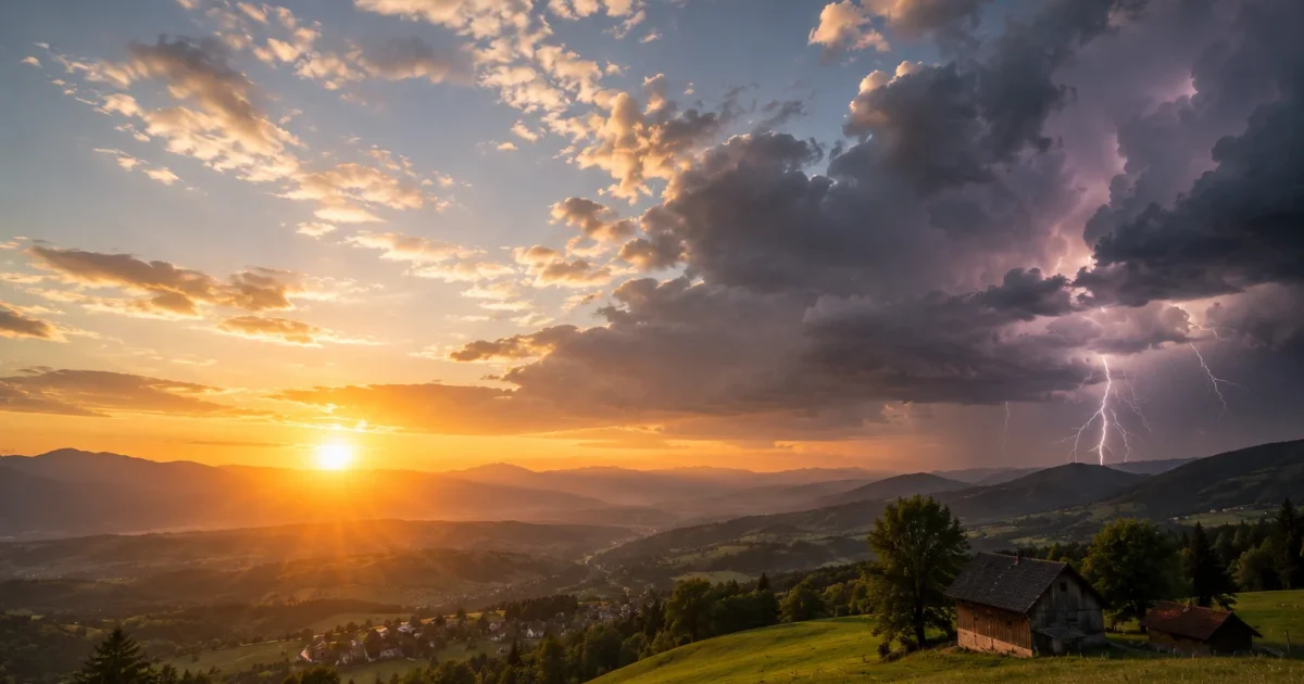 Hitzewelle Österreich: Bis zu 40 °C und Unwettergefahr