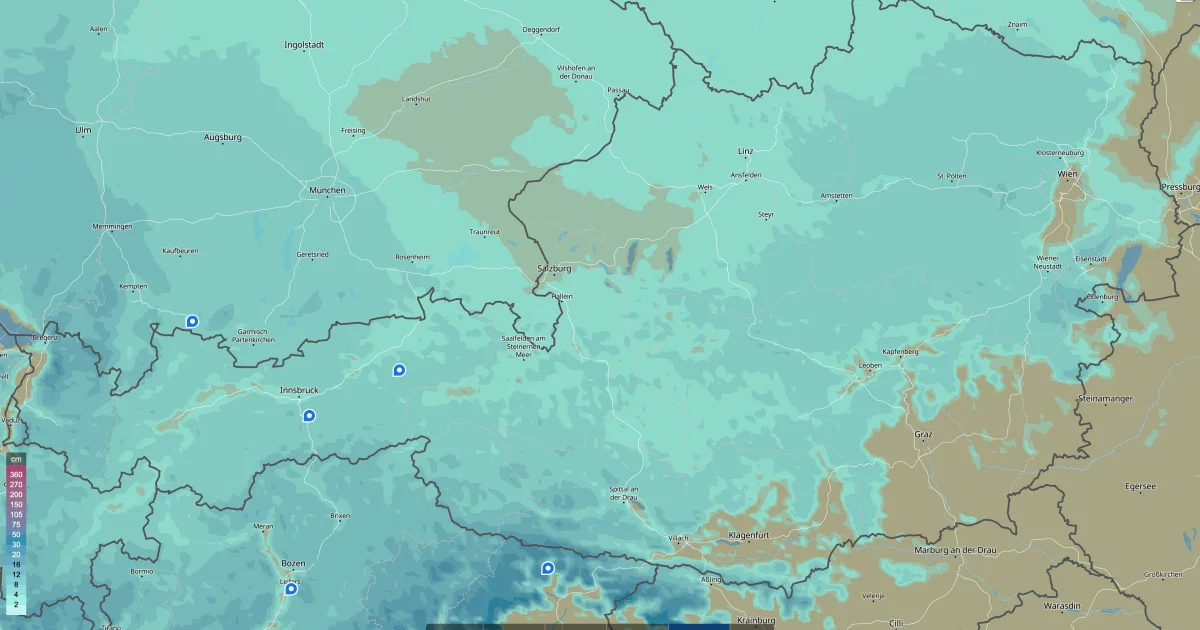 Italientief bringt verbreitet Schnee, winterliche 36 Stunden für Österreich!