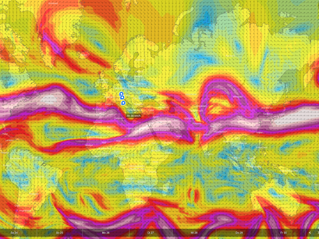 Der Jetstream, das unsichtbare Band, das unser Wetter lenkt!