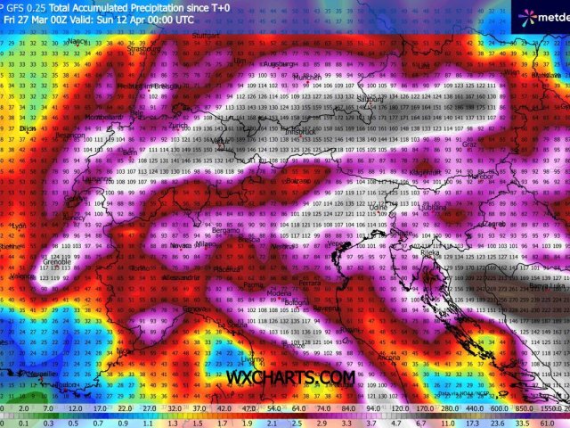 Wetterausblick für Tirol  Wechselhaft, zeitweise nass und in den Bergen weiterhin tief winterlich!