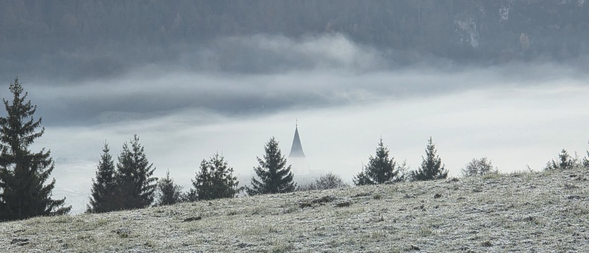 Sonne, Wolkenreste und dann Hochdruck mit Inversionen