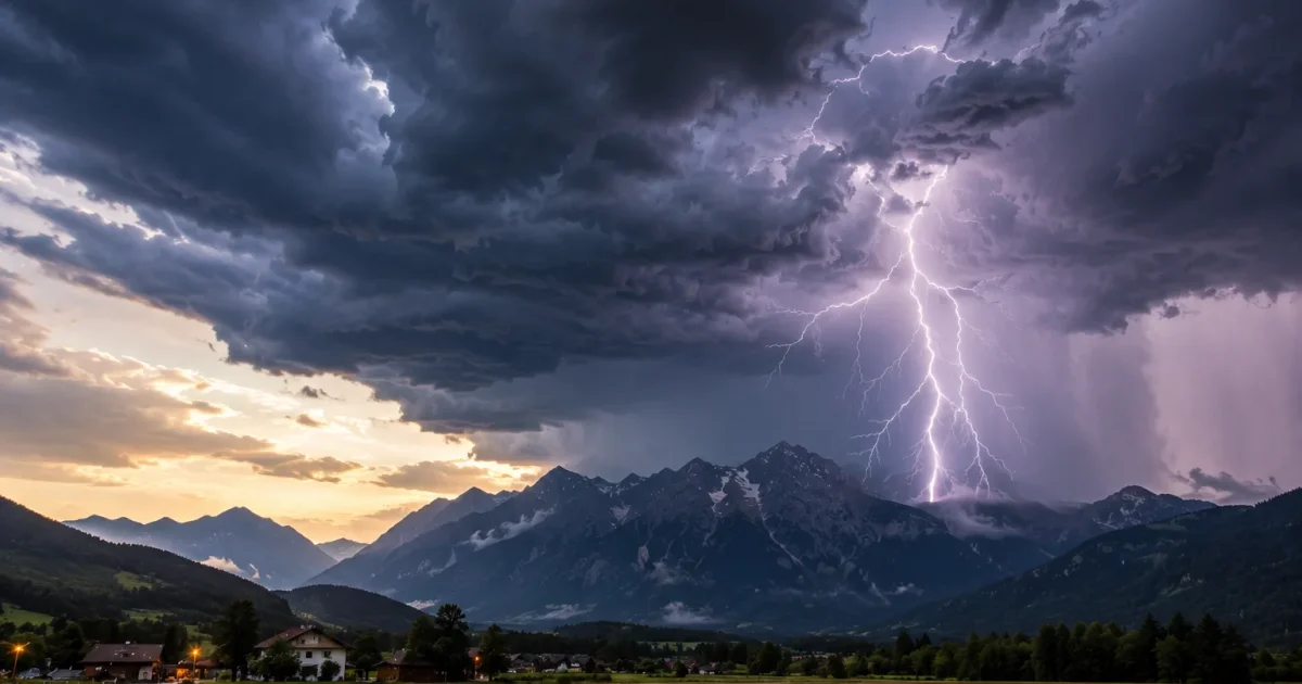 Tirol: Hitze bis 36°C – nachmittags Gewittergefahr