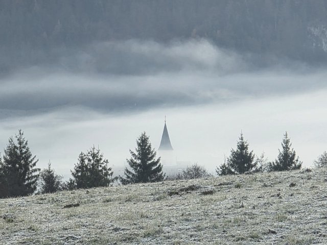 Sonne, Wolkenreste und dann Hochdruck mit Inversionen