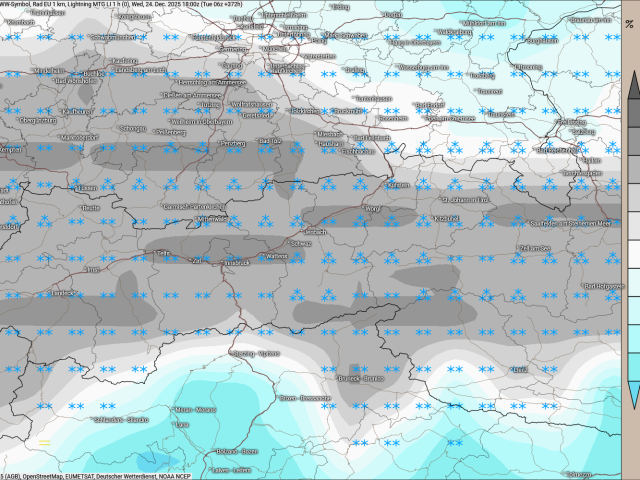 Kurzupdate zu Heiligabend – GFS hält die Winterhoffnung am Leben! ❄️🎄