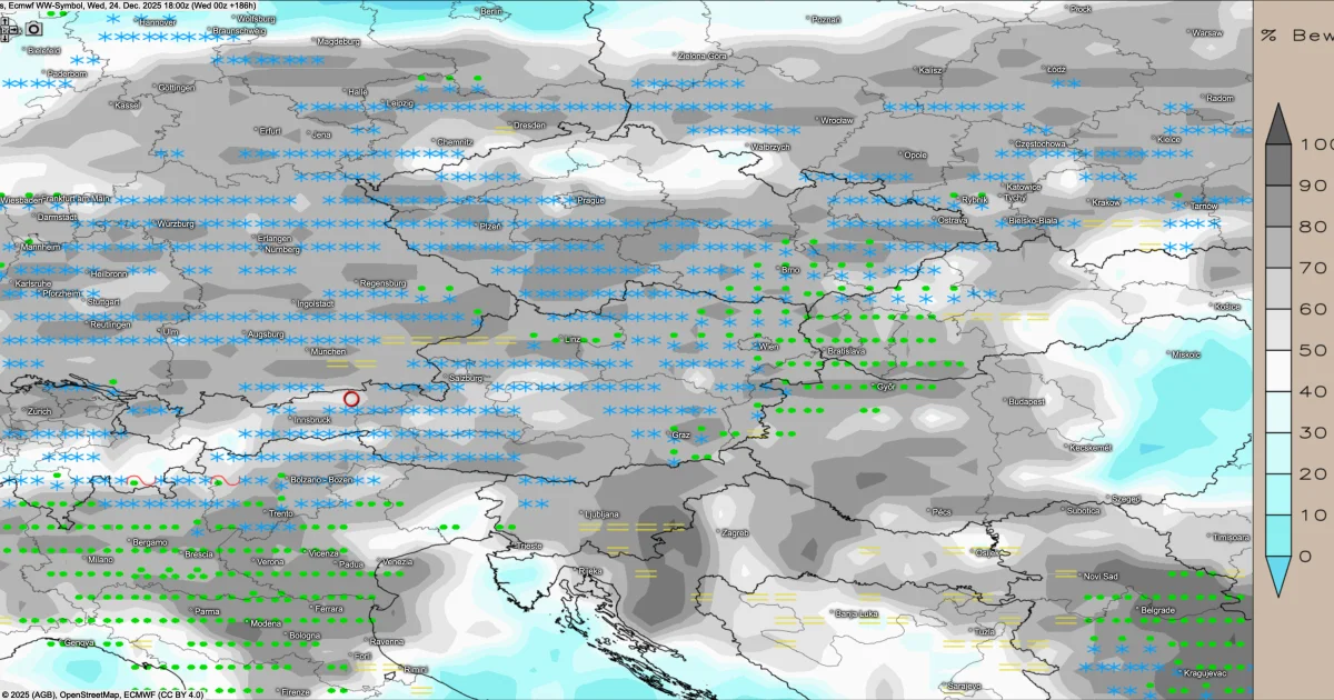 🎄 Weihnachtswetter-Update: Winterliche Stimmung mit Fragezeichen ❄️
