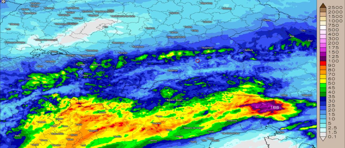 🌧️ Wetter-Update: Niederschlag bis Mittwoch
