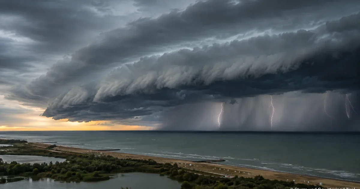 Unwetter obere Adria: Heute drohen heftige Gewitter!