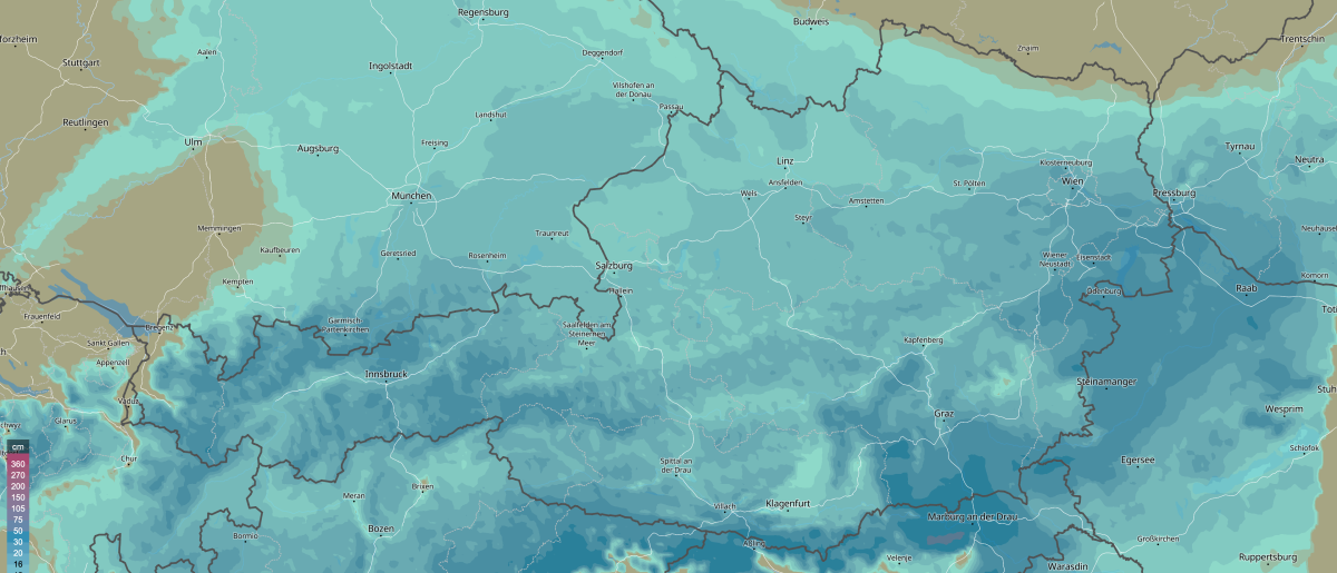 ❄️ Italientief bringt kräftigen Schneefall bis in tiefe Lagen!