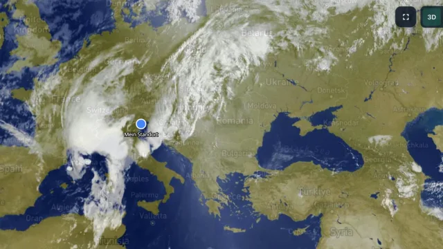 Unwetter obere Adria heute: Heftige Gewitter drohen