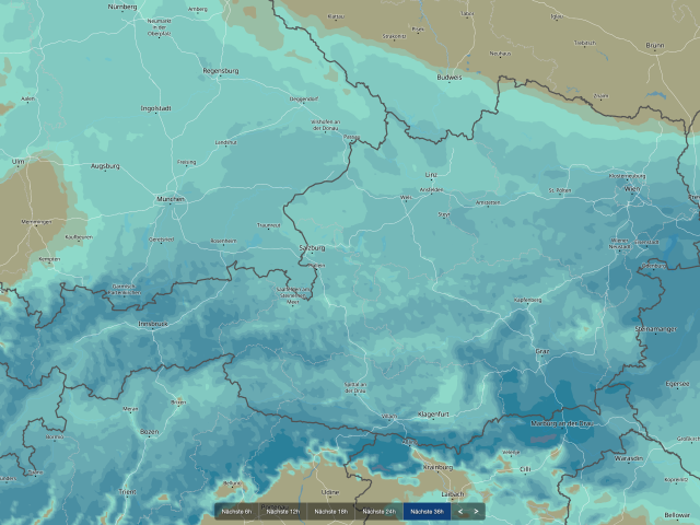 ❄️ Italientief bringt kräftigen Schneefall bis in tiefe Lagen!