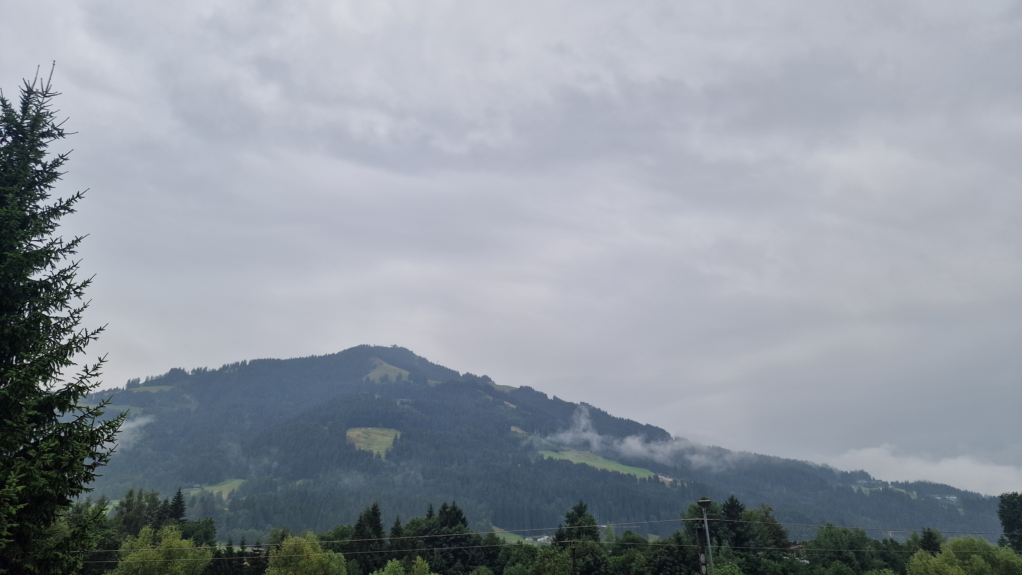 Regen bei Brixen im Thale